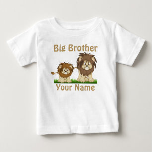 Big Brother Lion Personalised T-shirt