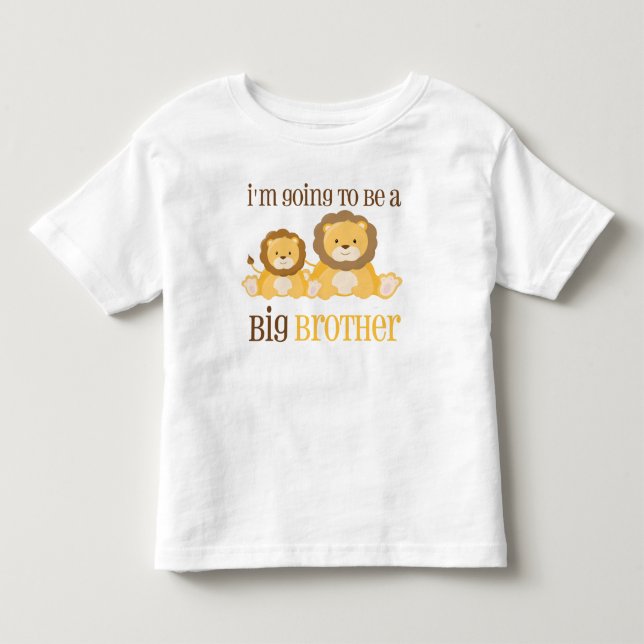 Big Brother Lion Shirt (Front)