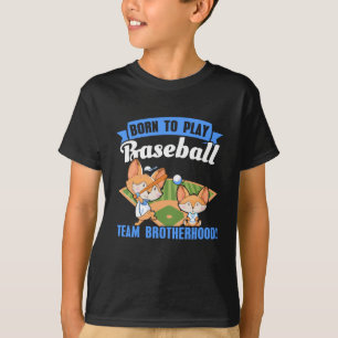 Big Brother Little Brother - Baseball Players T-Shirt