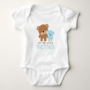 Big Brother Little Brother Bear Baby Bodysuit