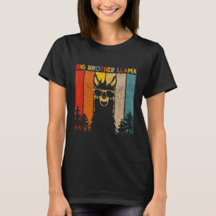 Big Brother Llama Lover  For Mens Womens T-Shirt