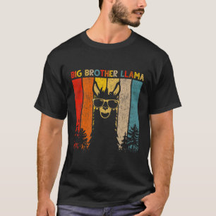 Big Brother Llama Lover For Mens Womens T-Shirt