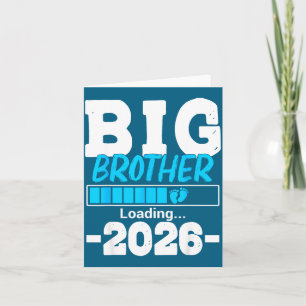 Big Brother Loading 2026 Kids Artwork Card