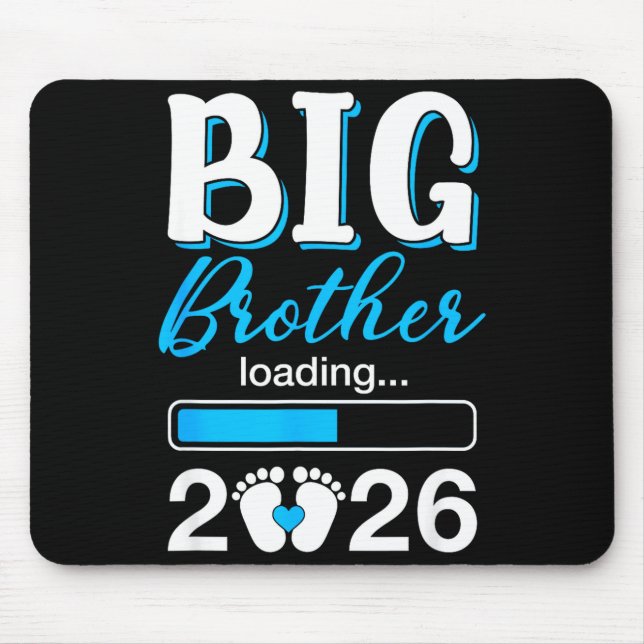 Big Brother Loading 2026 Promoted To Big Brother 2 Mouse Mat (Front)