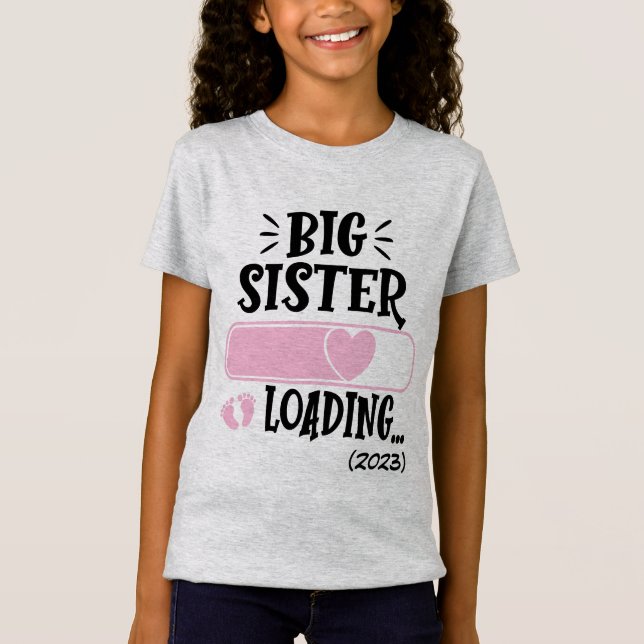 Big Brother Loading, Pregnancy Announcement T-Shirt (Front)