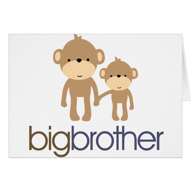 Big Brother Monkey T-shirt (Front Horizontal)