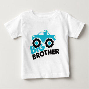 Big Brother Monster Truck Baby T-Shirt