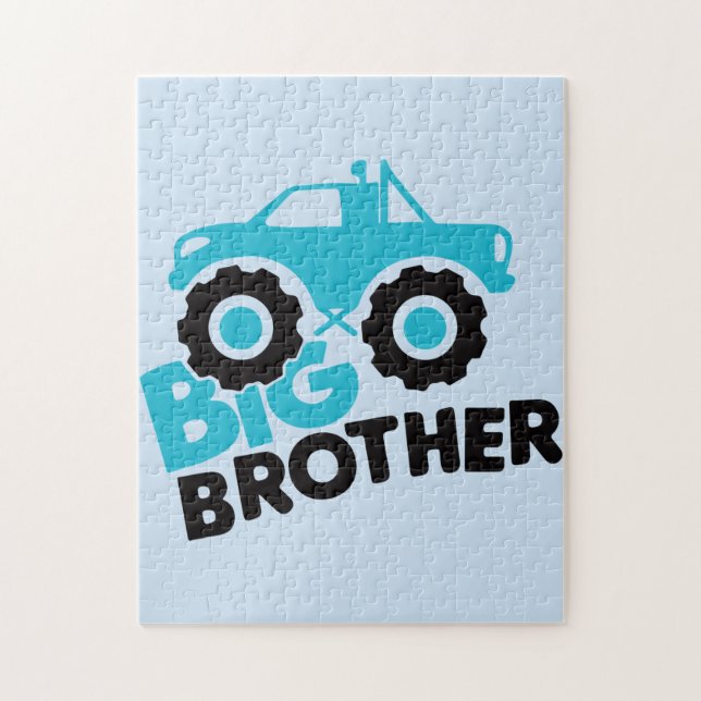Big Brother Monster Truck Jigsaw Puzzle (Vertical)