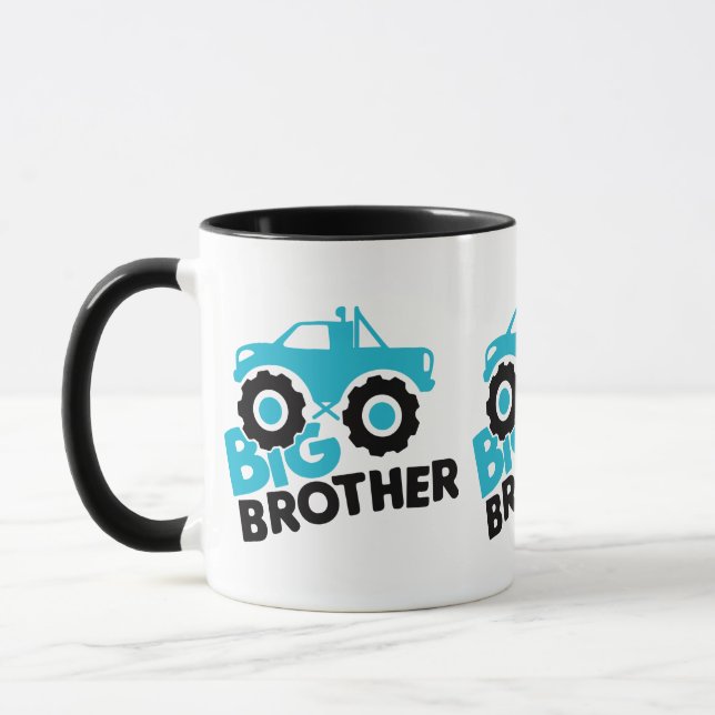 Big Brother Monster Truck Mug (Left)