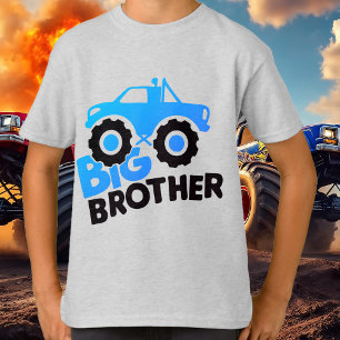 Big Brother Monster Truck Tee   Cool Kids' Graphic