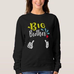Big Brother New Born Baby Older Brother Sweatshirt