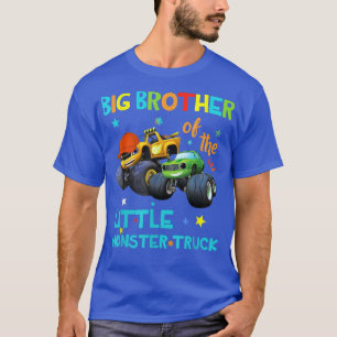Big Brother Of Monster Truck Birthday Family Shirt