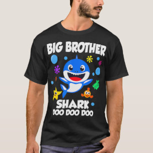 Big Brother Of The Baby Shark Birthday Big Brother T-Shirt