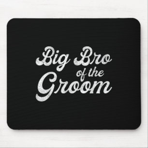 Big Brother Of The Groom Shirts For Men Boys, Bach Mouse Mat