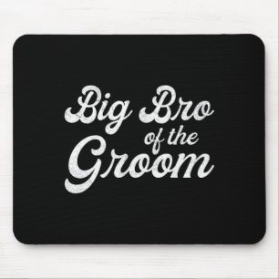Big brother of the groom shirts for men boys mouse mat
