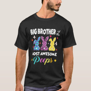 Big Brother Of The Most Awesome Bunnies Cute Gnome T-Shirt