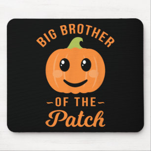Big Brother Of The Patch - Pumpkin Family Hallowee Mouse Mat