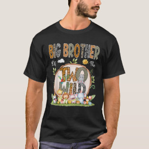Big Brother Of The Two Wild Animal Safari 2Nd Birt T-Shirt