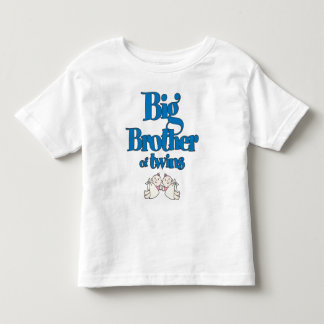 Big Brother of Twin Girls Toddler T-Shirt