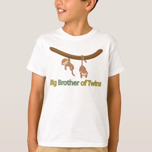Big Brother of Twins T-Shirt (Front)