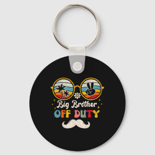 Big Brother Off Duty Sungles Beach Sunset Summer Key Ring