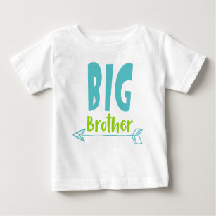Big Brother, Older Brother, Arrow, Sibling, Family Baby T-Shirt