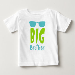 Big Brother, Older Brother, Sunglasses, Sibling Baby T-Shirt
