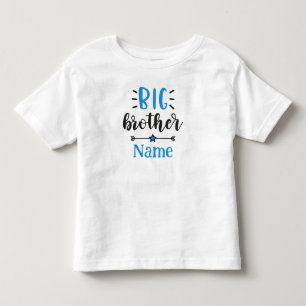 Big Brother Personalised Name Cute Toddler T-Shirt
