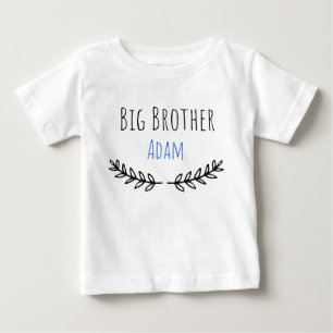Big brother Personalized name Baby T-Shirt