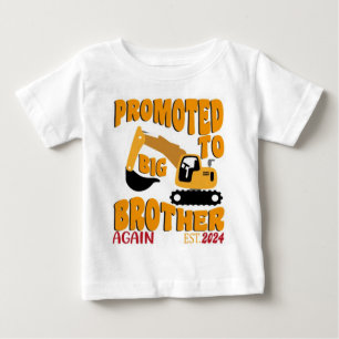 Big brother responsibiliti Promoted to Big Brother Baby T-Shirt