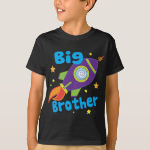 Big Brother Rocket Ship Sibling Sets T-Shirt