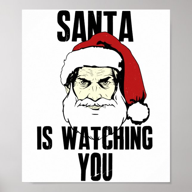Big Brother Santa Claus Is Watching You Poster (Front)
