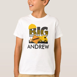 Big Brother Shirt   Construction   Sibling Shirt