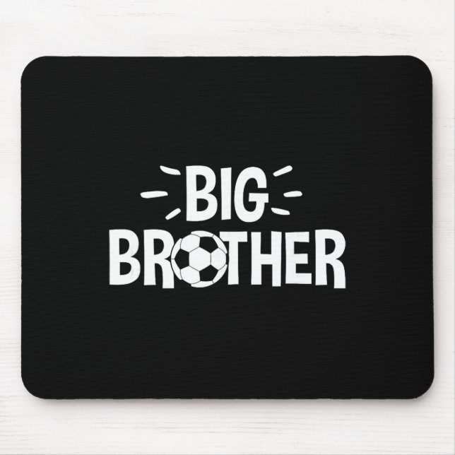 Big Brother Soccer  Mouse Mat (Front)