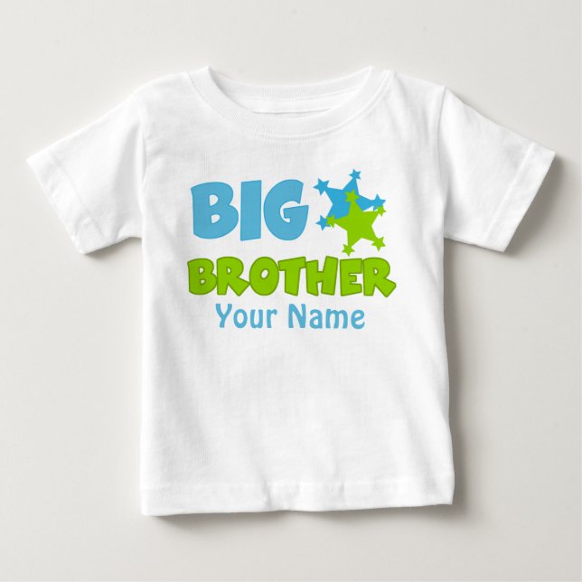 Big Brother Star Personalised T Shirt (Front)