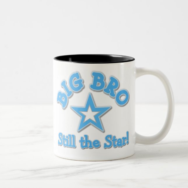 Big Brother Still the Star Two-Tone Coffee Mug (Right)