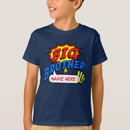 big brother superhero shirt