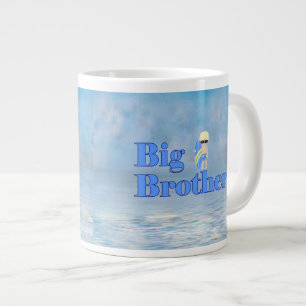 Big Brother Surfer Dude Sibling  Large Coffee Mug