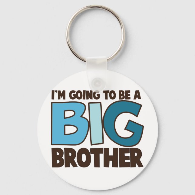 big brother t-shirt key ring (Front)