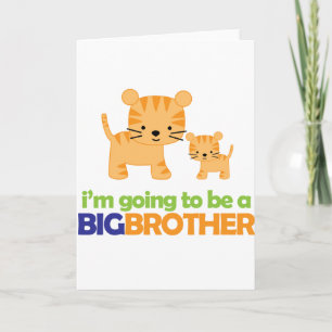Big Brother Tiger T-shirt Pregnancy Announcement