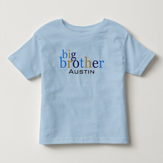 Big Brother Toddler T-Shirt (Front)