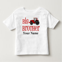 Big Brother Tractor Personalised T-shirt