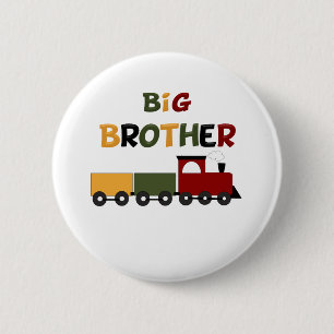 Big Brother Train 6 Cm Round Badge