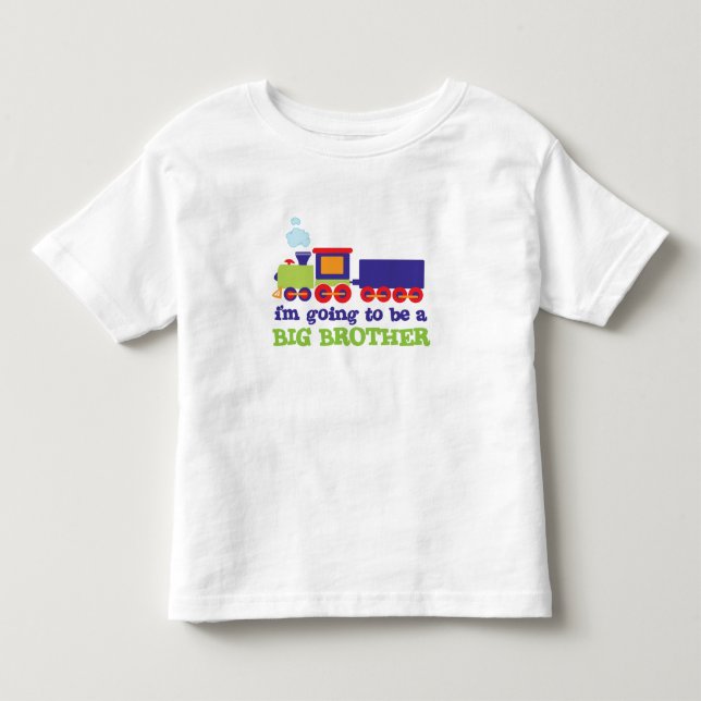 big brother train toddler T-Shirt (Front)