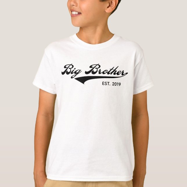 Big Brother Tshirts (Est/Since Year Personalised) (Front)