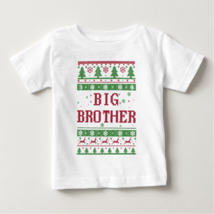 Big Brother Ugly Christmas Baby T-Shirt