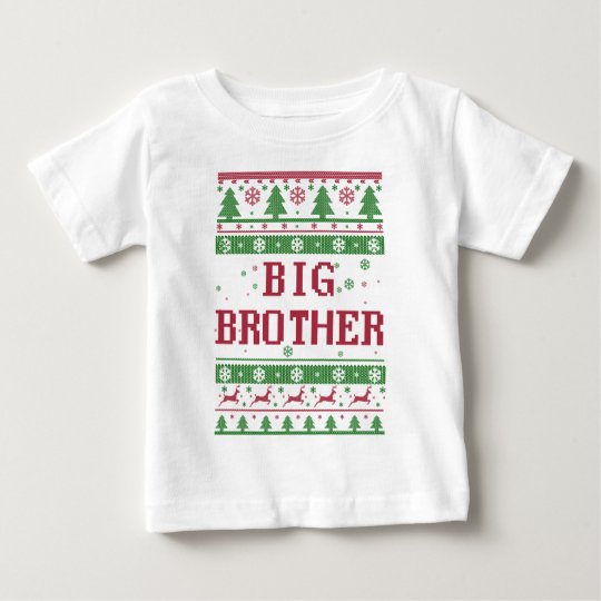 Big Brother Ugly Christmas Baby T-Shirt