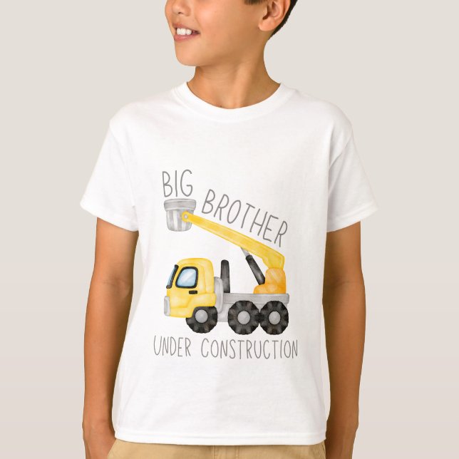 Big Brother Under Construction, Brother Digger T-Shirt (Front)