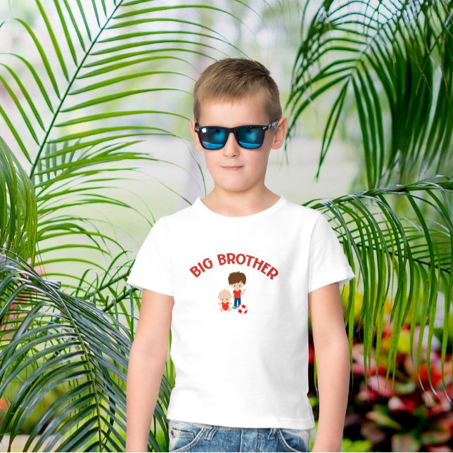 Big Brother with Baby Brother Proud Brother  T-Shirt (Creator Uploaded)