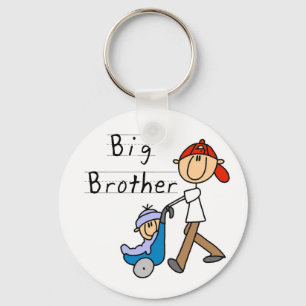 Big Brother With Little Brother Key Ring